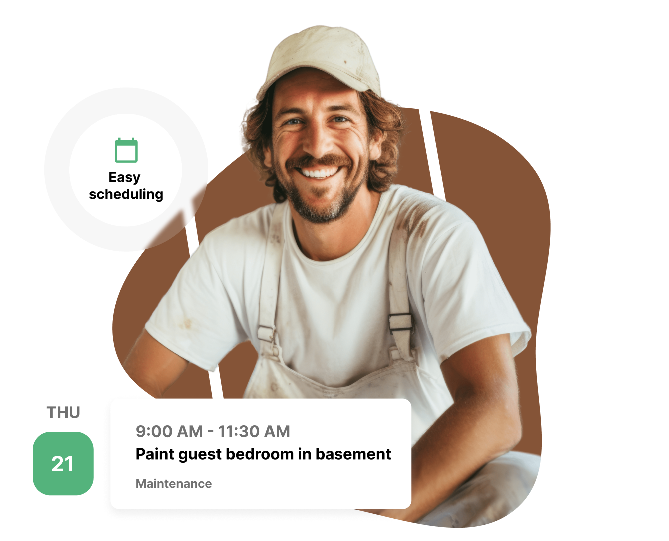 Painting contractor field service software